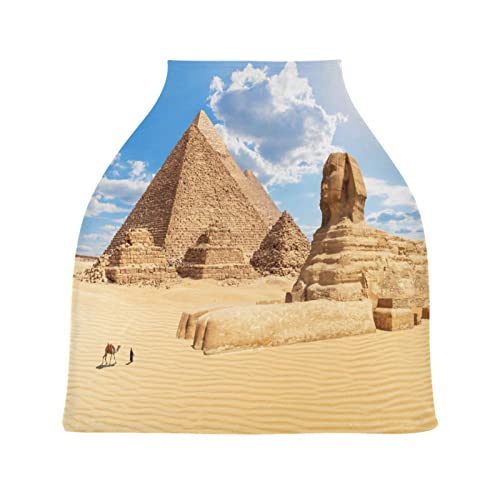 Kigai dječje autosjedalice pokrivača egipatske piramide dojenje prekriva rastezljivo prozračna višenamjenska prekrivača carseat nadstrešnica