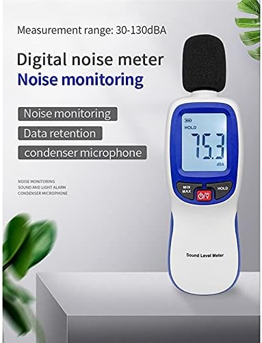 LDCHNH digitalna razina zvuka mjerača mjerača buke analizator buke volumen decibel mjerača Isteča za praćenje mjernih instrumenata
