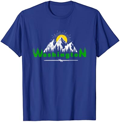 Washington Evergreen State majica za planinarenje na otvorenom za kampiranje
