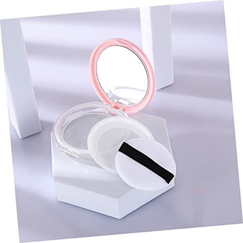 ValIclud 2 sets puff spremište kutije za pohranu Organizator kutija šminka organzier okrugla šminka spužva držač šminke za višekratnu