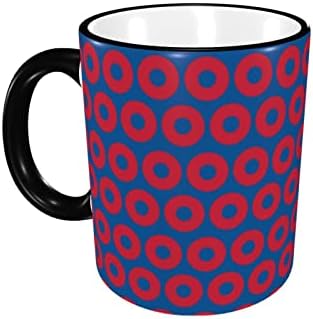 Kadiman leopard tiskara keramička šalica za kavu s ručicom za muškarce i žene, smiješna šalica čaja prikladna za mikrovalnu sigurnu