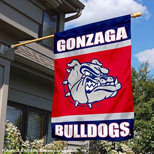 Fakultetske zastave i natpis Co. Gonzaga Banner House zastave