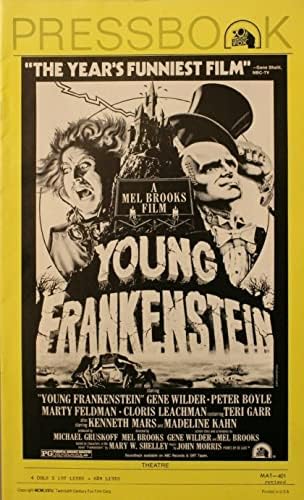 Mlada Frankenstein Press Book 1970 8.5 u x 14 u originalnoj knjizi Press