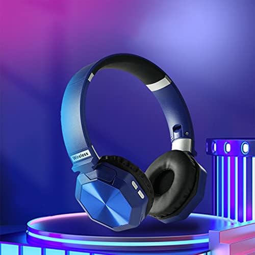 Bežične Bluetooth slušalice za igranje bas -basa - preko uha hi -fi stereo sklopivi bežični stereo slušalice - meke ušice i lagane