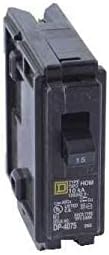 Kvadrat D Hom115 dodatak Ugrad Standardni minijaturni prekidač 1-pole 15 amp 120 Volt AC Homeline