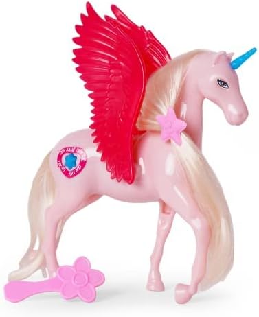 Boley Unicorn igračka, igračka jednorog sa zvukom i glazbom, igračka jednoroga s krilima za djevojčice i dječake, u dobi od 3 godine
