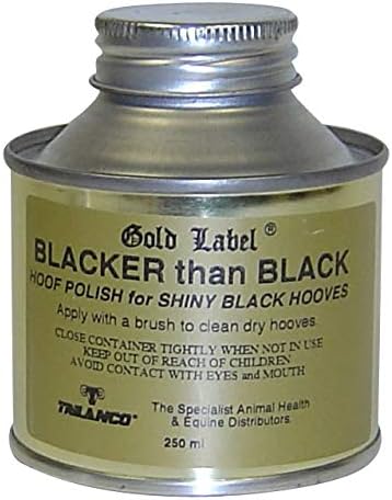 250 ml laka za kopita: crniji od crnog