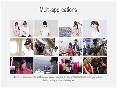 Slušalice HXNINE Cinema VR naočale za 3D kino, s prikazom Sony OLED 1920x1080x2, HD zaslon s velikim zaslonom, kompatibilan sa телеприставкой