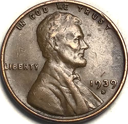 1939. S Lincoln Wheat Cent Penny Prodavač izuzetno u redu