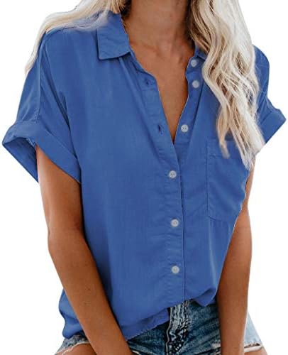 LitryCamev bluze za žene modu 2023 Dressy casual ženski ljetni vrhovi poslovne majice odjeće labave radne bluze tunika