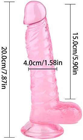 Chiuin veliki inč dvostruko je završio realistični dildo guranje dildo seksualna igračka za žene, dildo za analnu stimulaciju klitorisa