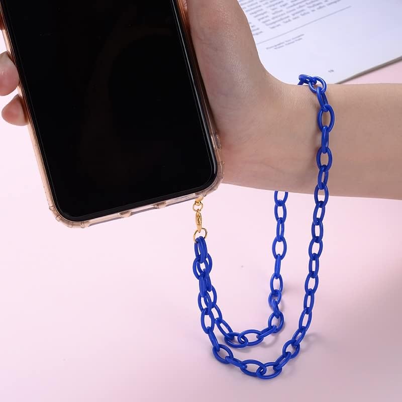 Telefonski lanac privjesak za ključeve za mobitel remen za zaštitu od gubitka kabela viseći kabel nakit Oko 30 cm