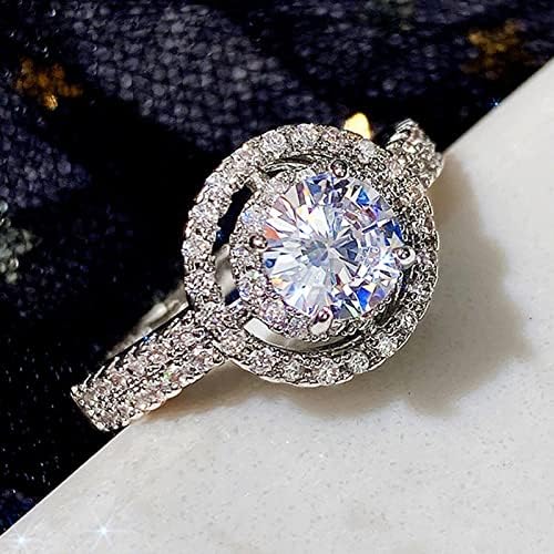 Dijamantni prstenovi Ladies Rings Rings Girls Trendy Semicolon Companion Rings prstenovi prstenovi vintage prstenovi nakit vjenčani