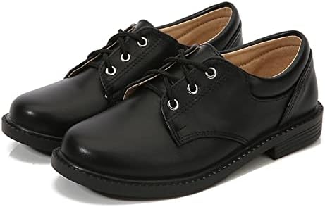 Qvkarw Fashion Ljetni i jesenski dječaci kožne cipele čizme gustim soled studentske haljine cipele za izvedbu cipela mališani flip