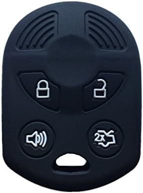 Kawihen silikonski ključ fob pokrov kompatibilan s Ford Lincoln Mercury OUCD6000022 164-R8046 164-R7040 CWTWB1U722