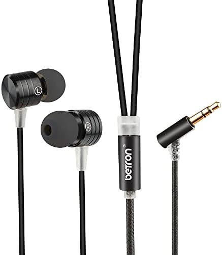 Beron B550 Slušalice ožičene slušalice u ušima izolirajući ušne uši s kabelom bez basa, bez kabela 3,5 mm