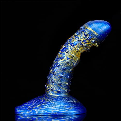 Ženski silikonski dildo šareni debeli dildo, realistični fleksibilni dildo s usisnom šalicom za odrasle seksualne igračke, lezbijski