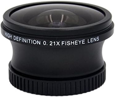 Objektiv ekstremno-ribe-očiju za Sony HDR-CX300 + New West Micro Fiber tkanina