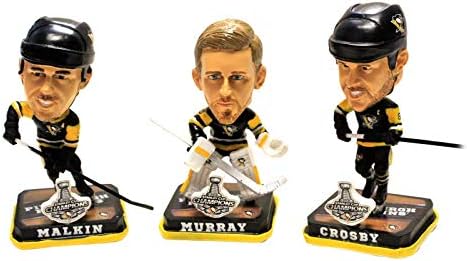 Pittsburgh Penguins Stanley Cup Bobblehead set od 4 Bobbleheads NHL