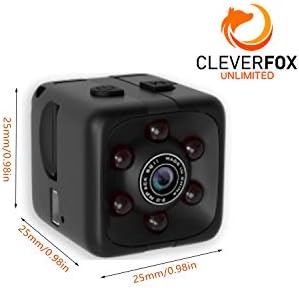 Mini špijunska kamera s audio i videozapisom, 1080p, skrivena kamera, mini kamera, prijenosna mala HD dadilja, mini špijunske kamere
