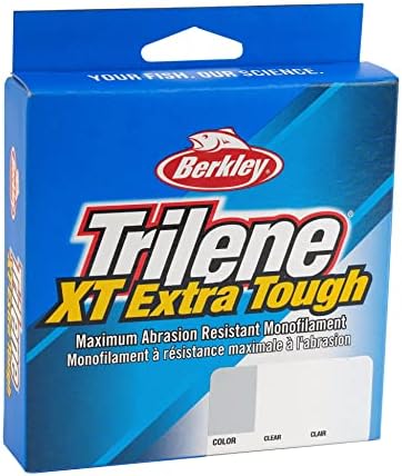 Berkley Trilene® XT®, Clear, 12lb | 5,4kg, 300yd | 274m ribolovna linija monofilamenta, pogodna za slanu vodu i slatkovodno okruženje