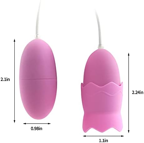 Vibrator od metaka - vibrirajući jaje za žene, g vibrator klitorisa s 12 frekvencija, USB ožičene vibracije jaja prostata Stimulator