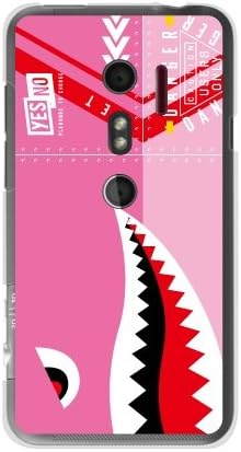 Yesno Shark Pink / za HTC Evo 3d ISW12HT / Au AHTEV3-PCCL-2011-N074