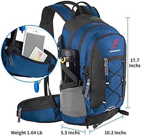 Ruksak od 2,5 L izoliranog ruksaka za vodu za planinarenje, trčanje, Kampiranje, Biciklizam - lagani ruksak za muškarce, žene i djecu