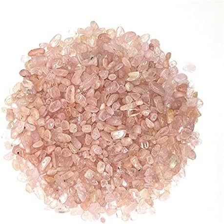 Zym116 50g Prirodni ružičasti morganit srušeni kristalno kamenje ružičasti kvarc kristali akvarij zacjeljivanje dekora zacjeljivanje