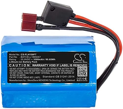 Cameron Sino Nova zamjenska baterija prikladna za BigBlue CB30000P-II, TL8000P, VL15000P-Pro Mini, VL15000P-Pro Tricolor Mini, VL33000P-II,