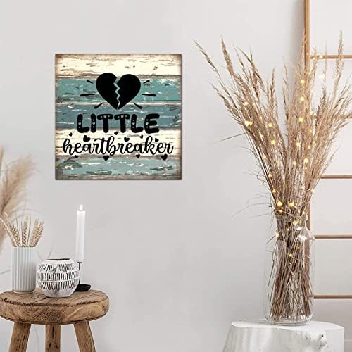Vintage rustikalni chic stil drveni znak Valentinovo tema Ljubavni citati mali srčani drveni zid viseći umjetnička ploča za trijem
