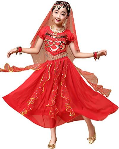 Astage Girl Belly Dance Sequin Indijski plesni kostim Halloween Wear Carnival Sets