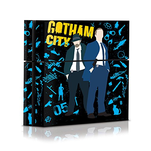 Kontroler Gear Gotham Gordon Stencil - Koža konzole PS4 - Službeno licencirana od strane PlayStation