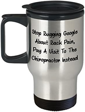 Najbolje smiješno jedinstveni kiropraktičar kava Putovanje šalica čaša masažera Savršeno za muškarce žene prestaju gnjaviti Google