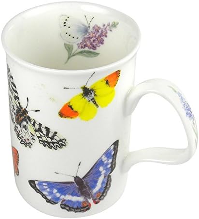 Roy Kirkham Fine Bone China Butterfly Garden kava ili šalica za čaj 3