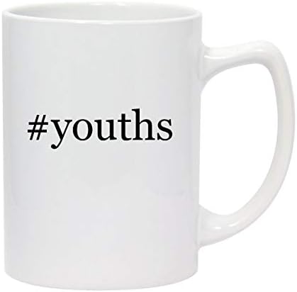 Proizvodi Molandra youths - hashtag od 14oz bijela keramička kava šalica za kavu
