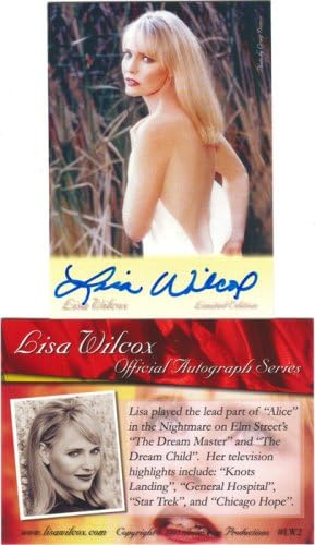 Ograničeno izdanje Lisa Wilcox Autographed Card