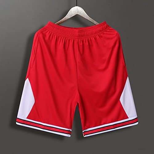 Miashui trening odijelo muške atletske košarkaške kratke hlače mreža brza suha aktivna odjeća s džepovima znoj hlače muški muški