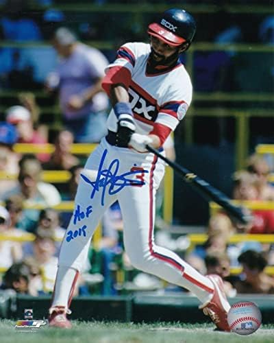 Harold Baines Chicago White Sox Hof 2019 Akcija potpisana 8x10 - Autografirane MLB fotografije