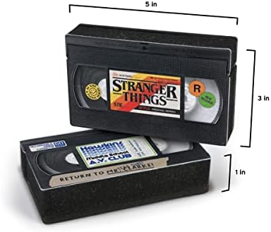 Pravi Fred Stranger Things, VHS kasete spužve, kuhinjske spužve, set od dva, raznobojni