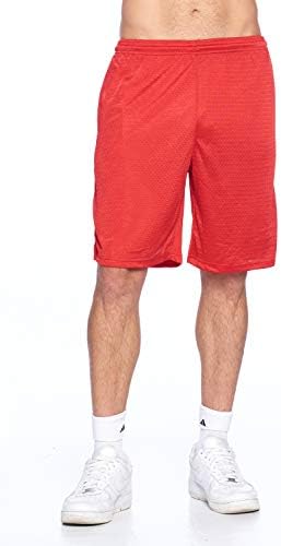 Progo USA muške atletske vlage koje su dugačke mrežice kratke hlače s dva bočna džepa