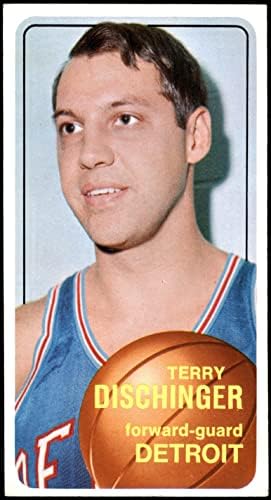 1970. Topps 96 Terry Dischinger Detroit Pistons NM Pistons Purdue