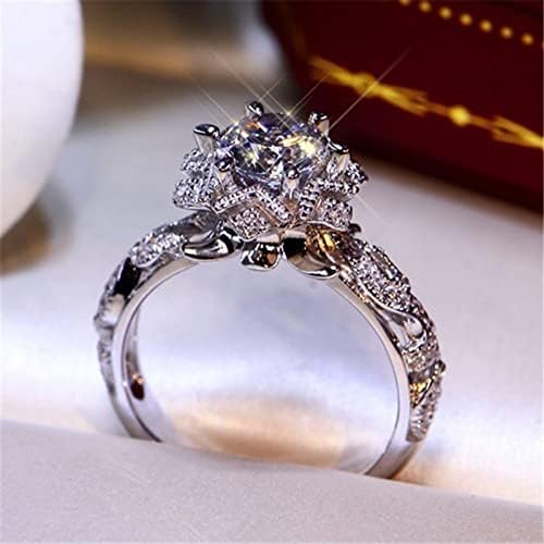 Od nakita poklon pribor zaručnički prsten šuplje vjenčane ženske prstenje valoviti prsten