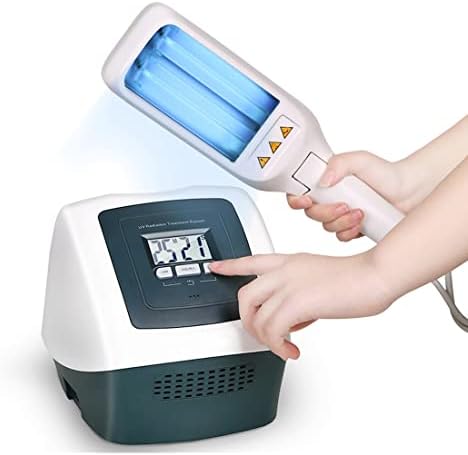 Kernelintl UV fototerapija Svjetla za terapiju lampica s dva tipa stola od cijevi i 90 ° podesiva se