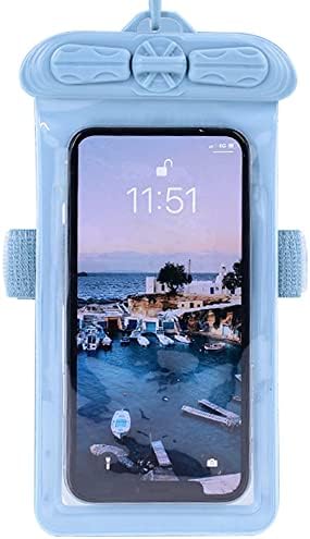 Futrola za telefon u boji kompatibilna s vodootpornom futrolom za telefon u boji od 50 USD [bez zaštitnika zaslona] u plavoj boji