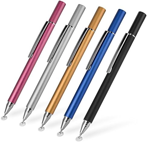 Boxwave olovka kompatibilna s LG Wing - Finetouch Capacitive Stylus, Super precizna olovka olovke za LG krilo - Jet Black