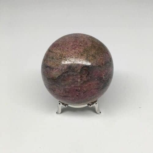 NKB1914700 Kristalna kugla 357G prirodni rodonit kuglični kamen sfera iz Madagaskara, 2,4 MS72