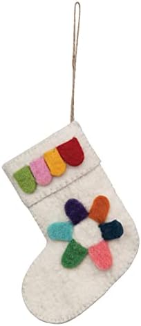 Kreativna zadruga vuna u čarapi ukras s primjenom, višebojan