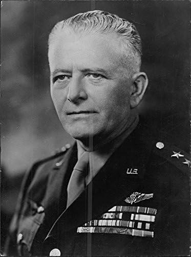 Vintage fotografija portreta generala majora Malcolma C. Grow.