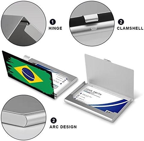 Futrole za posjetnice sa zastavom Brazila Slatki držač kartice za palac držač za kreditni novčanik